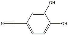 3,4-二羟基苄腈, , 结构式