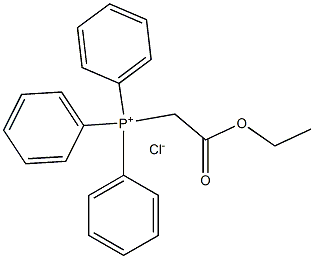 乙氧甲酰基甲基三苯基氯化膦 结构式