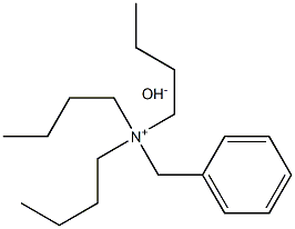 苄基三丁基氢氧化铵, , 结构式