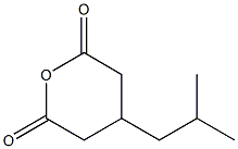 4-isobutyldihydro-2H-pyran-2,6-(3H)-dione Structure