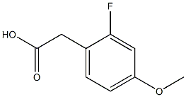 2-fluoro-4-methoxyphenylacetic acid