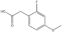 2-fluoro-4-methoxyphenylacetic acid|2-氟-4-甲氧基苯乙酸