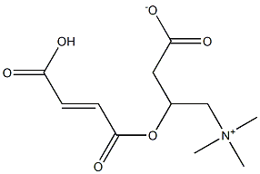 L-carnitine fumaric acid Structure