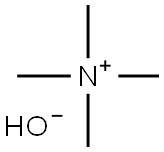 四甲基氢氧化铵溶液25%,,结构式