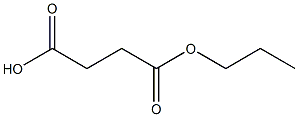 Propyl succinate 化学構造式