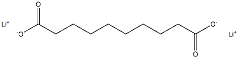 癸二酸二锂盐, , 结构式