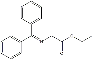 N-二苯亚甲基甘氨酸乙酯,,结构式