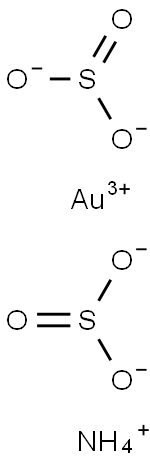 亚硫酸金铵 结构式
