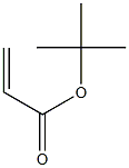 丙烯酸叔丁基酯, , 结构式