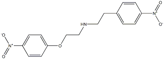 N-4-硝基苯氧乙基-4-硝基苯乙胺,,结构式