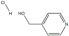 4-Pyridinemethanol hydrochloride 化学構造式