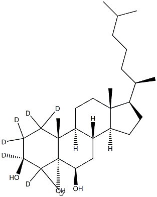 3b,5a,6b-Trihydroxycholestane-d7