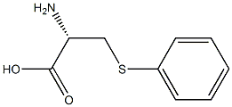 (S)-2-Amino-3-(phenylthio)propanoic acid,,结构式