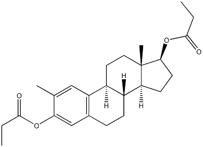 METHYLESTRADIOLDIPROPIONATE Structure