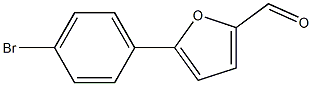 5-(4-BROMOPHENYL)-2-FURANCARBOXALDEHYDE,97%,,结构式