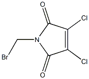 N-BROMOMETHYL-2,3-DICHLOROMALEIMIDE,98% 结构式