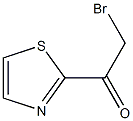 1-Bromo-(1,3-thiazole-2-yl)ethane-2-one,,结构式