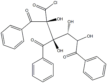 1-chloro-2,3,5-tribenzoyl-D-ribose 结构式