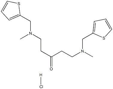 2-Thiophene-2-dimethylamino-ethylketone Hcl Structure