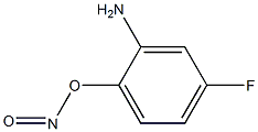 4-fluoro-2-amino phenylaminic acid 化学構造式