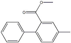 4-methylbiphenyl-2-formic acid methyl ester