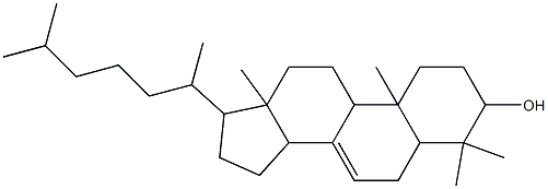 4,4,10,13-tetramethyl-17-(6-methylheptan-2-yl)-1,2,3,5,6,9,11,12,14,15,16,17-dodecahydrocyclopenta[a]phenanthren-3-ol Structure