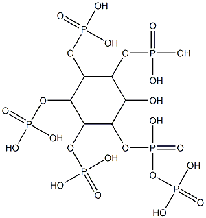 Diphosphoinositol tetrakisphosphate Structure