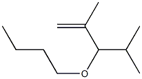 3-Butoxy-2,4-dimethyl-1-pentene