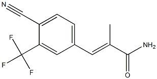  4-Cyano-3-trifluoromethylphenyl-2-methylacrylamide