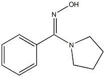 Pyrrolidin-1-yl phenyl ketoxime