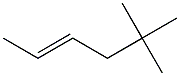 trans-5,5-Dimethyl-2-hexene. Structure