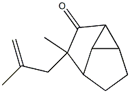 Tricyclo[3.3.0.0(2,8)]octan-3-one, 4-methyl-4-(2-methyl-2-propenyl)-|