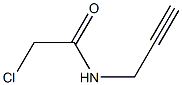 2-Chloro-N-(prop-2-yn-1-yl)acetamide 化学構造式