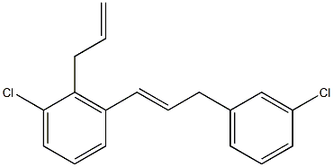 3-(3-Chlorophenyl)prop-1-ene, 3-(Prop-2-en-1-yl)chlorobenzene,,结构式