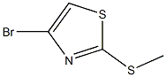 4-Bromo-2-(methylthio)-1,3-thiazole Structure