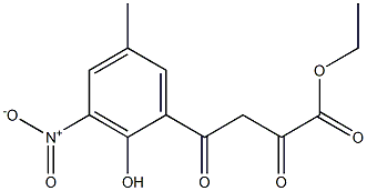 Ethyl 2,4-dioxo-4-(2-hydroxy-5-methyl-3-nitrophenyl)butanoate