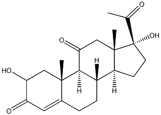 11A,17A-DIHYDROXY-PREGN-4-ENE-3.11.20-TRIONE