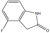 4-FLUROINDOLIN-2-ONE Structure