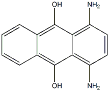 1,4-diamino-9,10-anthracenediol Structure
