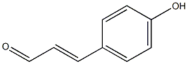 coumaric aldehyde 化学構造式