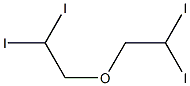 diiodoethyl ether Struktur