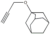 1-adamantyl propargyl ether Struktur