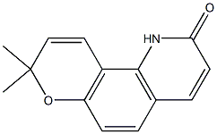 8,8-dimethyl-2H,8H-pyrano(6,5-h)quinoline-2-one