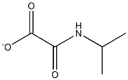 N-isopropyloxamate 化学構造式