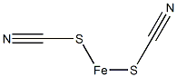 dithiocyanatoiron reagent Structure