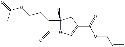  allyl-6-(acetoxyethyl)-penem-3-carboxylate