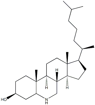 3beta-hydroxy-6-aza-cholestane