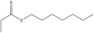 methyl 1-heptylthioacetothioate