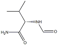 formylvaline amide Structure