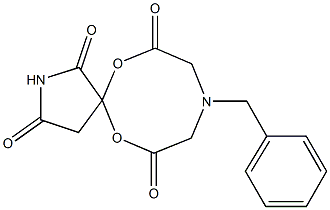 N-benzyliminodiacetoyloxysuccinimid Structure